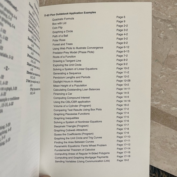 Texas Instruments T1-83 guidebook - Picture 4 of 5